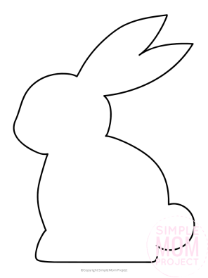 Free Printable Bunny Rabbit Templates - Simple Mom Project